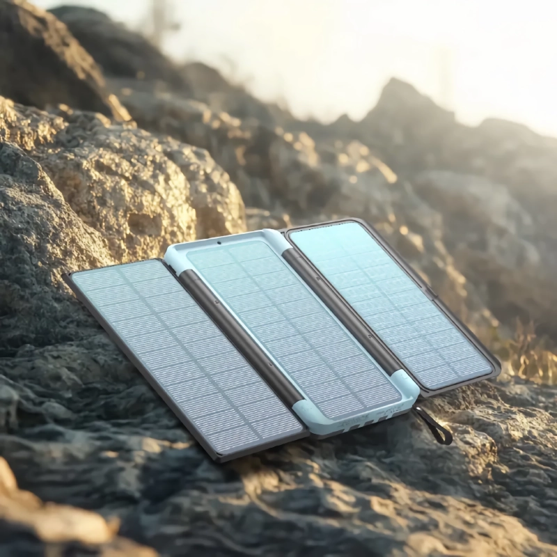 قیمت و خرید پاوربانک خورشیدی 16000 میلی آمپر پاورولوژی مدل PP070ر